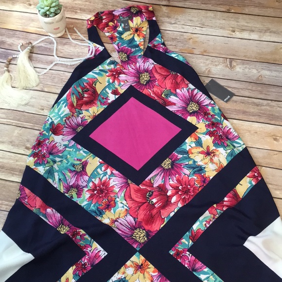 NWT Muse flowy floral sleeveless dress - Picture 7 of 7